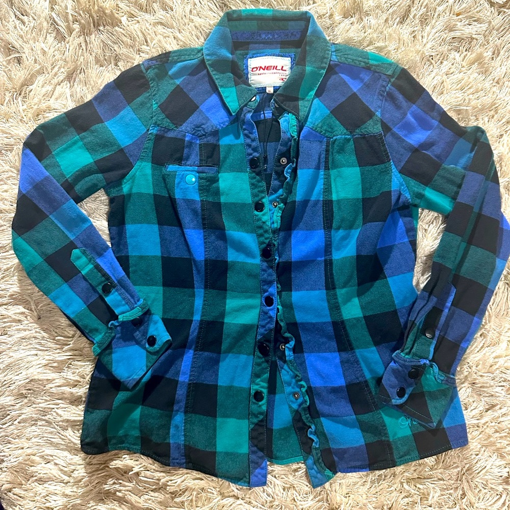 O’Neill women’s flannel new!